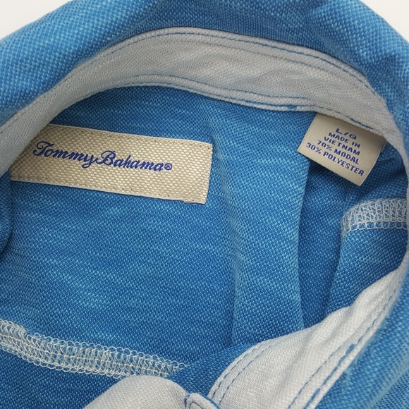 Bundle - 2 TOMMY BAHAMA Polo Shirts Marlin Fish - Picture 3 of 8